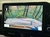 【バックカメラ】駐車時に後方がリアルタイム映像で確認できます。大型商業施設や立体駐車場での駐車時や、夜間のバック時に大活躍!運転スキルに関わらず、今や必須となった装備のひとつです!