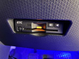 ETC車載器付きです。高速道路の料金所もスムーズに通過できます。