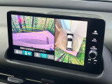 【マルチビューカメラシステム】専用のカメラにより、上から見下ろしたような視点で360度クルマの周囲を確認することができます☆死角部分も確認しやすく、狭い場所での切り返しや駐車もスムーズに行えます。