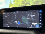 【12.3インチワイドナビ】高級感とインパクトのある大型ワイドナビを装備。各種オーディオ操作はもちろん、横長ワイド画面でのマップ2分割表示など、利便性も高いナビです♪