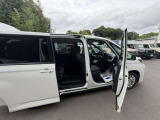 広い開口部で乗り降りしやすいです。