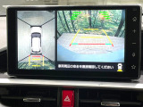 【パノラミックビューモニター】専用のカメラにより、上から見下ろしたような視点で360度クルマの周囲を確認することができます☆死角部分も確認しやすく、狭い場所での切り返しや駐車もスムーズに行えます。