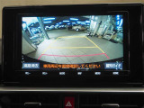 バックカメラの様子です。大画面で周囲の確認や、駐車も楽々です!