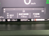 実走行 9,537Kmです。
