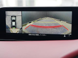 360&deg;ビューモニターを搭載しています。コーナーセンサーと合せてお使いいただくことで、安全、安心にお車の取り回しを行っていただけます。