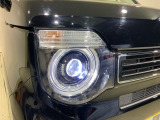 LEDヘッドライトで夜道も安心!