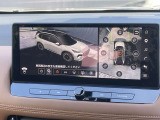 アラウンドビューモニター装備☆上から見たような画面で車庫入れも縦列駐車も安心です♪