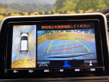 【パノラミックビューモニター】専用のカメラにより、上から見下ろしたような視点で360度クルマの周囲を確認することができます☆死角部分も確認しやすく、狭い場所での切り返しや駐車もスムーズに行えます。