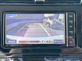 バックカメラ付き。狭い駐車スペースでも安心していただけます。