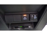 非常時などに役立つAC100V電源付き
