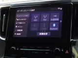 CD・DVD(再生機能)・ブルートゥース等を使用することができます。
