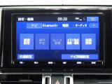 SDメモリーナビ&フルセグTV付きです。遠出も快適ですね!