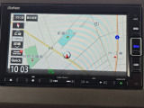 7インチ純正メモリーナビ(VXM-224VFi)を装着しています。目的地設定やルート案内もスムーズに行えます。
