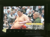 停車中には、地上デジタル放送を楽しめるTV機能を搭載。長時間の移動も退屈させません。