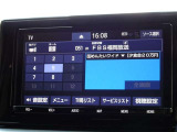 地デジ対応、フルセグデジタルTV放送が視聴できます。