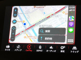 ●Apple Car Play:スマホとの有線接続で、ナビ・オーディオ再生などスマホのアプリ機能が画面でも使える便利機能です!