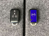 キーを携帯していればリクエストスイッチを押すだけでドアの開錠・施錠が可能です。しかもキーを差し込むことなくエンジンの始動・停止も可能です。