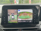 上から丸見えアラウンドビュー!車を真上から見下ろした様な映像を映し出すアラウンドビューモニター。これで車庫入れもラクラク。