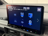 ホンダ純正ナビ付き!ラジオ、テレビ、CD、DVD、豊富な機能が充実しています。