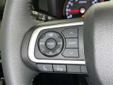 ステアリングスイッチ装備!運転しながら手元でオーディオの操作などができます。