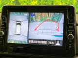 【アラウンドビューモニター】専用のカメラにより、上から見下ろしたような視点で360度クルマの周囲を確認することができます☆死角部分も確認しやすく、狭い場所での切り返しや駐車もスムーズに行えます。