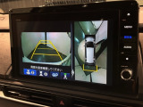 全方位モニターがついています! 車の周囲を360&deg;安全確認できるので、普段の駐車はもちろんの事、縦列駐車や幅寄せの際にも活躍してくれますよ。