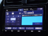 地デジ対応、フルセグデジタルTV放送が視聴できます。