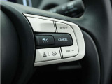 ◆アダプティブクルーズコントロール◆予め設定した車速内でクルマが自動的に加減速。前走車との適切な車間距離を維持しながら追従走行します。【LKAS】車線維持支援システムでステアリング操作を支援。