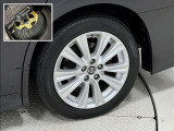 タイヤサイズは235/50R18!純正アルミホイール!納車前の点検時にタイヤ交換させていただきます!スペアタイヤ装着車!
