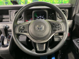 【ステアリングスイッチ】運転中、前方から目線をそらすことなく、オーディオ等の操作が可能な便利機能!安心&快適なドライブを演出してくれます♪
