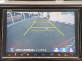 目安となるガイドライン付きのバックカメラを装備しているので、慣れない場所での車庫入れも安心です。