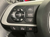 ナビゲーションに視線を移さず、ハンドルから手を離さず、運転に集中したまま手元でオーディオ操作できます♪