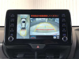 パノラミックビューモニター付き!クルマを真上から見ているかの様に、映像をモニターに表示。周囲の状況を把握しながら安心して駐車が可能です!