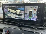 日産の最新技術! 3Dモニターで周りの障害物を見ることができます。