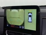 【フロントカメラ】運転席に座った状態で死角になりやすいクルマの前の様子まで確認でき安全ですね♪