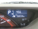 走行距離約58000キロとなります。