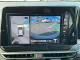 360℃真上から見下ろした映像が映し出されるアラウンドビューモニター搭載☆安全安心ですね♪