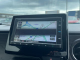 【ナビ】ホンダ純正ナビゲーション装備。最近はスマートフォンの地図機能でも十分ですが、やはりモニターが付いていると直感的に現在地も分かり安心です。