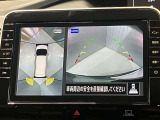 【アラウンドビューモニター】車を上から見下ろしているかのような映像で周囲の状況がひと目で確認、狭い駐車場に駐車するときも安心です♪