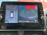 もうお馴染み!車の周りが見れるアラウンドビューモニター!