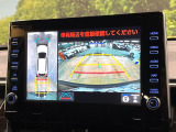 【パノラミックビューモニター】専用のカメラにより、上から見下ろしたような視点で360度クルマの周囲を確認することができます☆死角部分も確認しやすく、狭い場所での切り返しや駐車もスムーズに行えます。