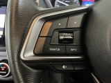 ステアリングリモコンは、運転中でも簡単に音量調整やチャンネル変更もできます!わき見運転防止にもつながるので安心です♪