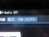 ナビの型式はVXM-245ZFEiです。