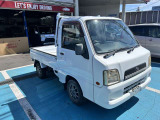 お買い得サンバートラック入庫しました 4WD 5MT エアコン パワステ キャビン 荷台レストア済みお気軽にお問い合わせください。