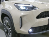 LEDヘッドライトです。デザイン性がよくとても明るいので、夜間の走行や悪天候でも安心です。しかも長寿命!