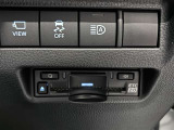ETC車載器(2.0)付きです。高速道路の料金所もスムーズに通過できます。