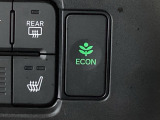 ★ECONスイッチ★ エコドライブを加速しよう!スイッチをONにすると、運転の仕方によるロスを抑え込み燃費をよくするようクルマが頑張ります(*^ー^*)燃費向上にチャレンジ♪