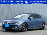 Golf GTI(アネモネブルーメタリック/ブラック)アダプティブシャシーコントロール「DCC」+19インチアルミホイール装着車両です。