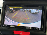 バックカメラのお写真です。駐車が苦手な方でも楽に駐車が行えますね♪