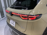 視認性がいいテールランプ。後続車にも存在をアピール。